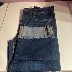 Cropped loft jeans